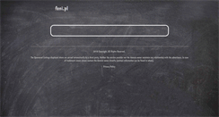 Desktop Screenshot of feni.pl